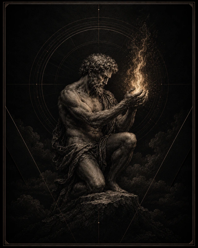 Prometheus engraving used for Pulse.