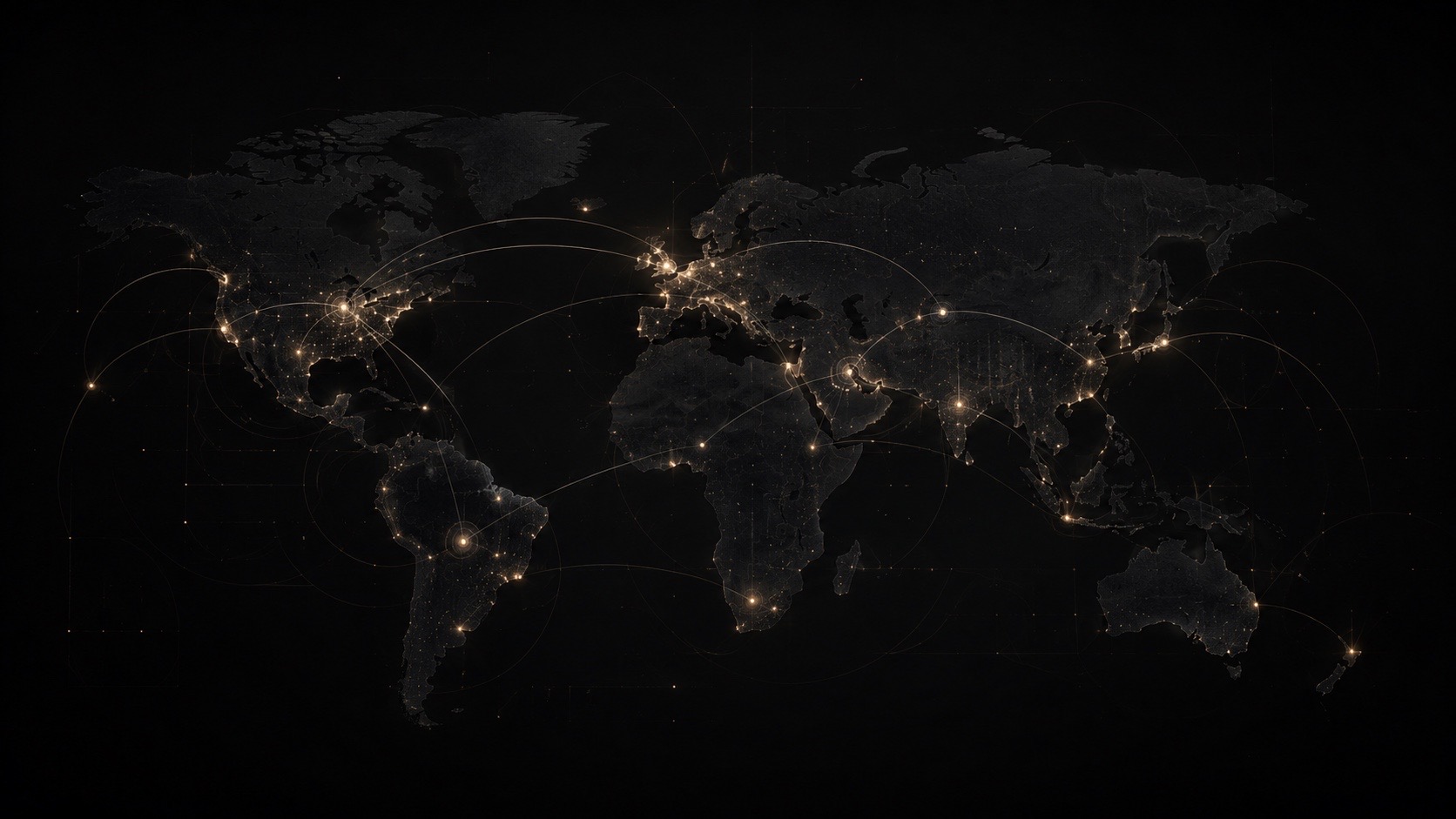 Global trust map and edge network view.